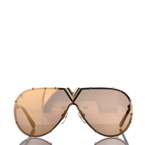 louis vuitton sunglasses z0896e|LV Link One Round Sunglasses S00 .